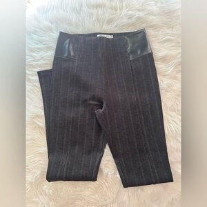 Patrizia Luca Charcoal Pinstripe Trousers